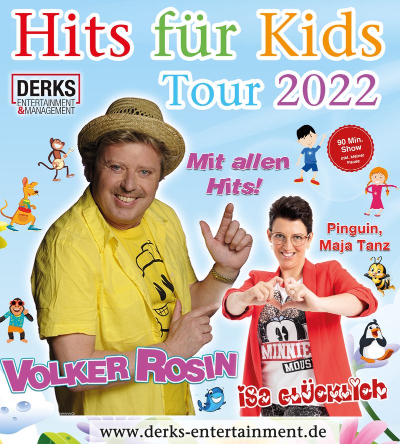 Hits für Kids Tour `22  - Das Original  Volker Rosin & Isa Glücklich